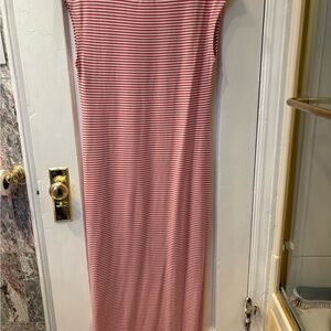 Lou & Grey Pink Striped Maxi Dress